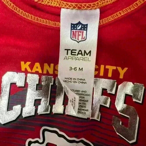 Chiefs Onesies - Picture 3 of 3